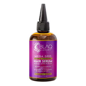 Blaq Luxury Sage And Lyche Mega Gro Hair Serum 4 Oz