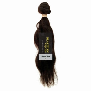 Brazillian Human Hair Natural Wave 24 Inch Natural Color