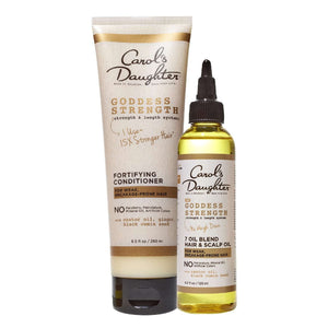 Goddess Strenght Hair Kit With Sulfate Fee Condioner + Hair And Scalp Oil