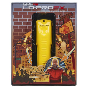 Babylisspro 4Barbers Influencer Collection Clipper Lo-Profx Yellow Andy Authentic