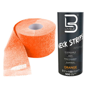 L3Vel3 5 Rolls Neck Paper Orange 100 Piece