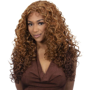 Synthetic Lace Wig Lw373 Tiara-#Auburn Chestnut