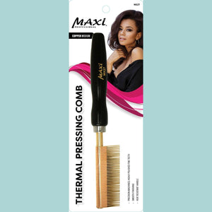 Maxi Hair Tool Pressing Comb Copper