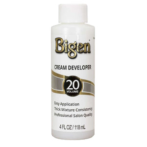 Bigen Cream Developer 20 Vol 4 Oz