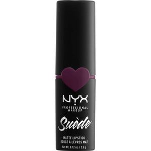 NYX Suede Matte Lipstick 10 - Girl Bye .12 Oz