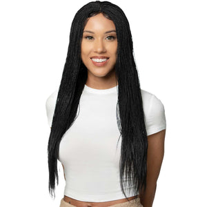 Queen B Lace Wig Qlw101 Micro Twist-1B