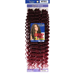 Urban Beauty Queen B Braid Synthetic Butterfly Goddess Locs 3X Value Pack 14 Inch Color 613