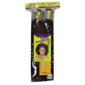 Synthetic Afro Kinky Bulk Hair For Braiding Color-P1Bburgundy