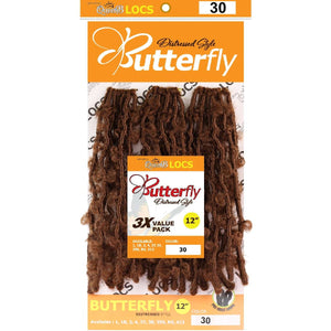 Synthetic Queen B 3X Butterfly Lcos 12Inch Color 30