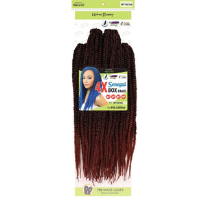 4X Senegal Box Braid Multi Pack-Mt1B350