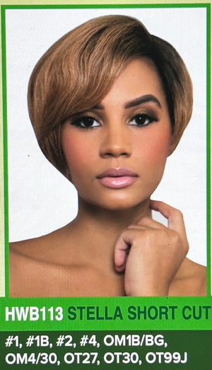 Human Hair Wig Hwb113 Stella Short Cut-Ot99J