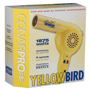 Conairpro Yellow Bird Pistol Grip Dryer 1875W