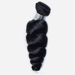 Raw Hair - Unprocessed Human Hair Hair Loose Wave 18 Inch Natural Color