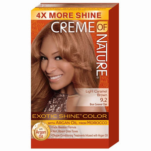 Creme Of Nature Exotic Gel Hair Color 09.2 Light Caramel Brown