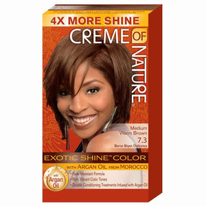 Creme Of Nature Exotic Gel Hair Color 07.3 Medium Warm Brown