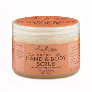 Shea Moisture Coconut  Hibiscus Hand  Body Scrub