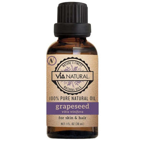 Via Natural 100 Percent Pure Oil  Grapeseed