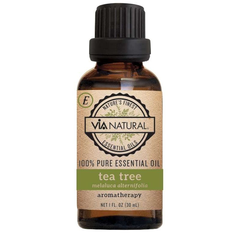 Via Natural 100 Percent Pure Oil  Tea Tree